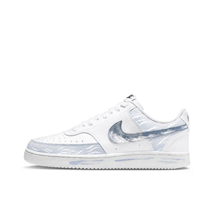 Nike Nike Court Vision 1 Skateboard Shoes Men's Low Top Wave Blue