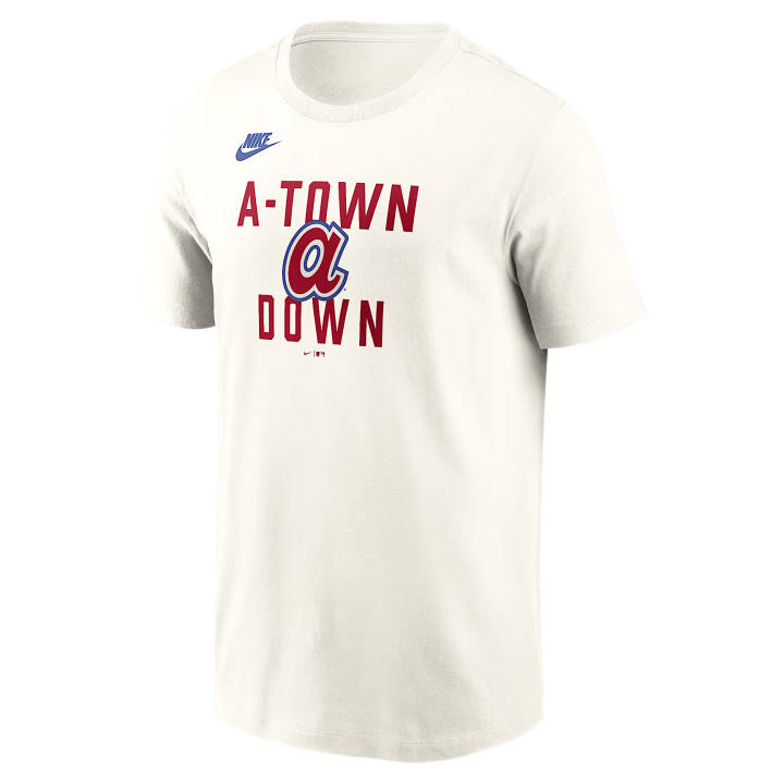 Nike Nike T Shirts Men's Cream Crew Neck Moderate
