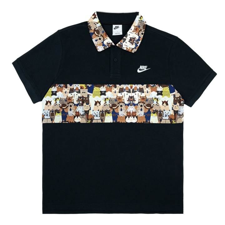 Nike Nike Sportswear Polo Shirts Unisex Black Moderate