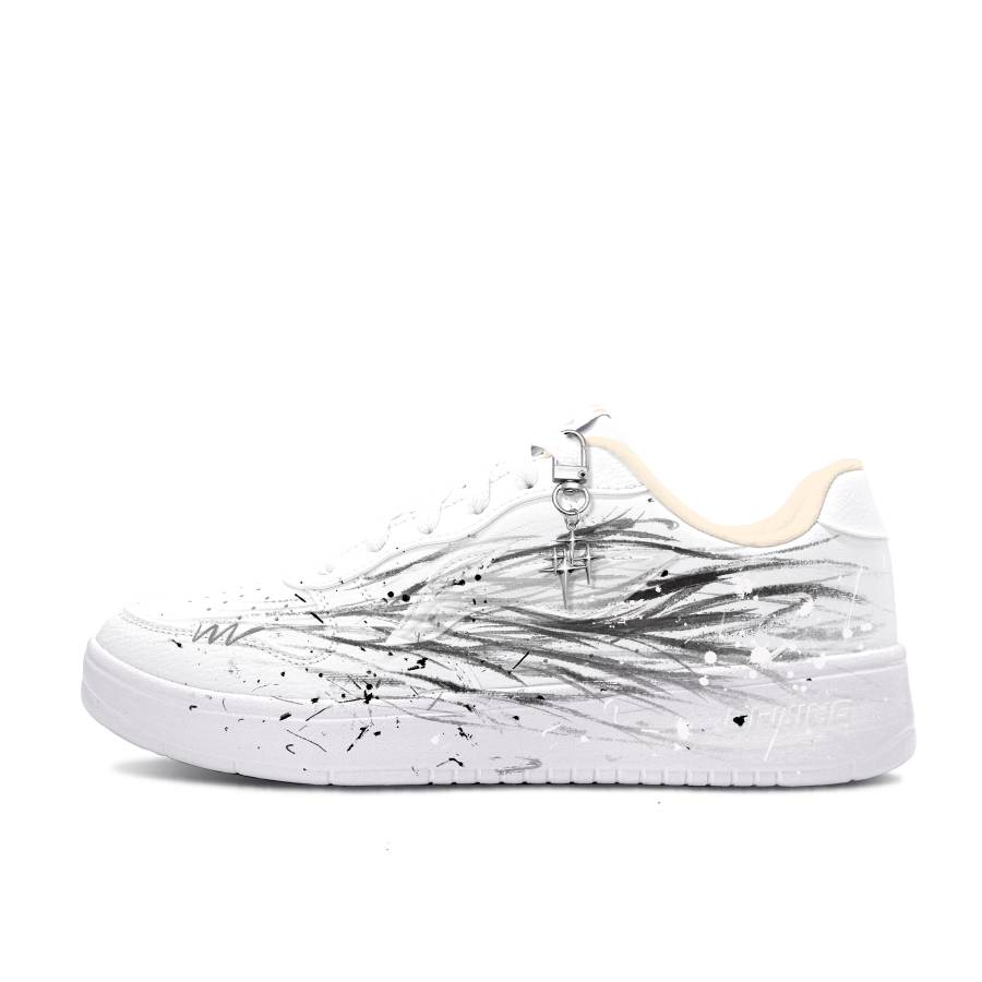 Li-Ning Li Ning Floating Boat Skateboard Shoes Women's Low Top Black