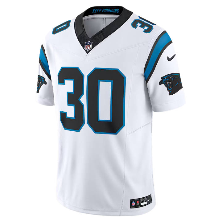 Nike Nike Dri Fit Rugby Jerseys Men's White V Neck Moderate