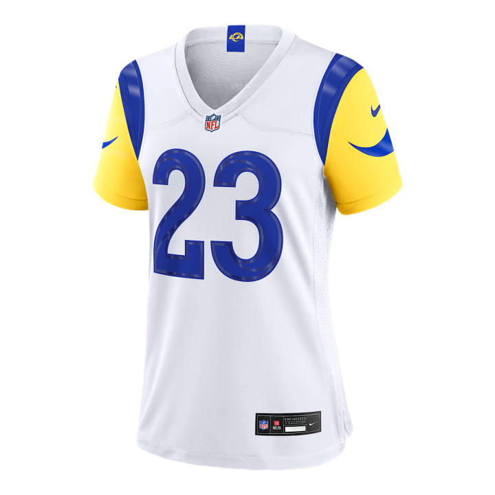 Nike Nike NFL Rugby Jerseys Women's White V Neck Moderate