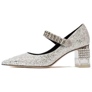 Houseofavenues Sparkling Moments Mary Jane Shoes Women's Silver