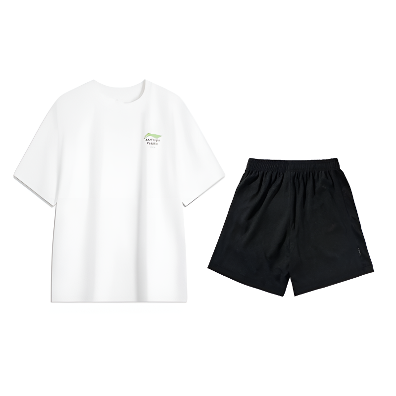 Li-Ning Li Ning Casual Sportswear Men's Crew Neck Moderate