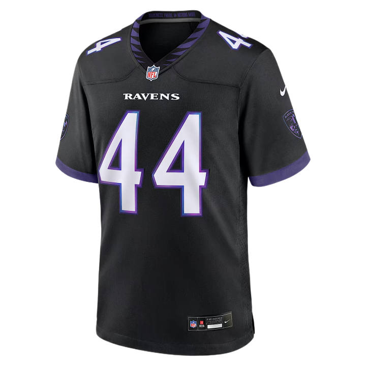 Nike Nike Rugby Jerseys Men's Black V Neck Moderate