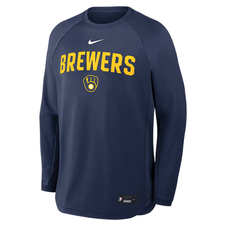 Nike Nike Sweatshirts Men's Marine Blue Crew Neck Moderate