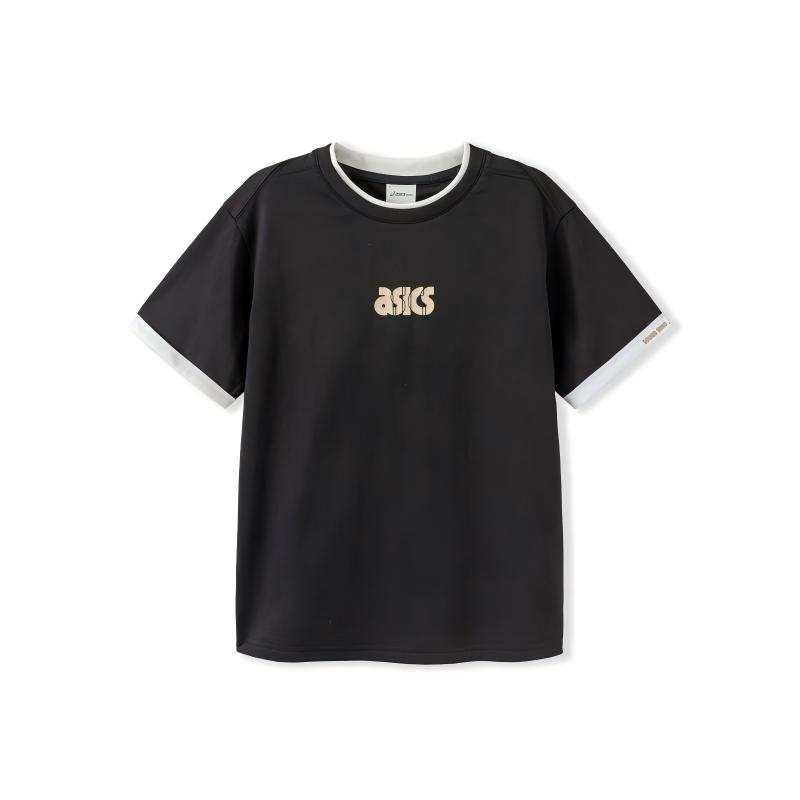 ASICS ASICS Kids T Shirts Crew Neck Thin