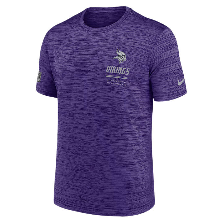 Nike Nike T Shirts Men's Purple Crew Neck Moderate