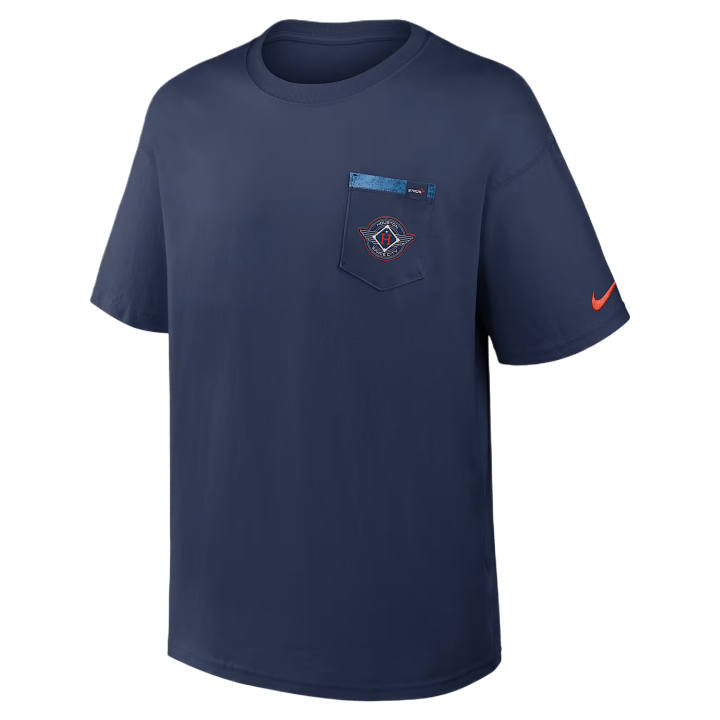 Nike Nike X MLB Sportswear Men's Midnight Blue Crew Neck Moderate