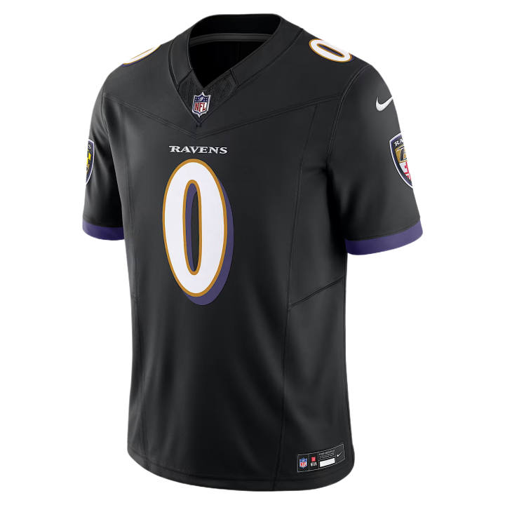 Nike Nike Dri Fit Rugby Jerseys Men's Black V Neck Moderate