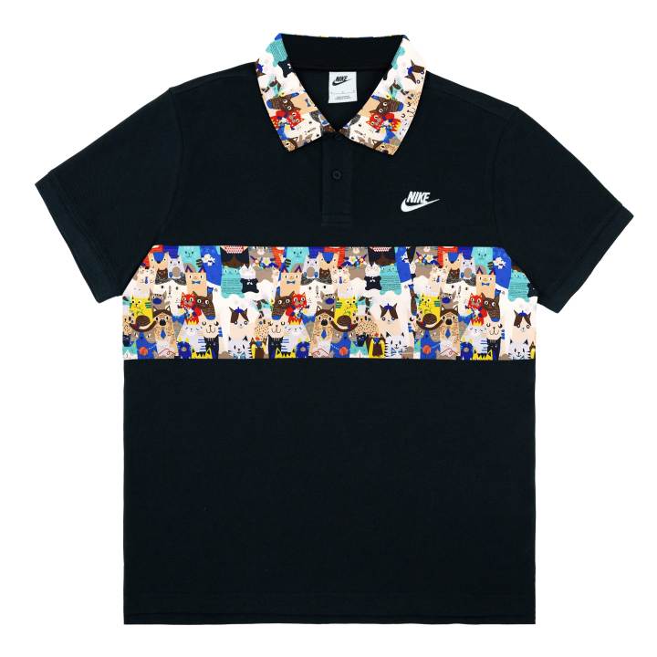Nike Nike Sportswear Polo Shirts Unisex Black Moderate
