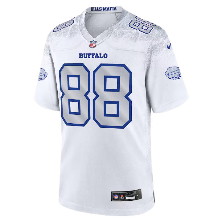 Nike Nike Buffalo Bills Rugby Jerseys Men's White V Neck Moderate