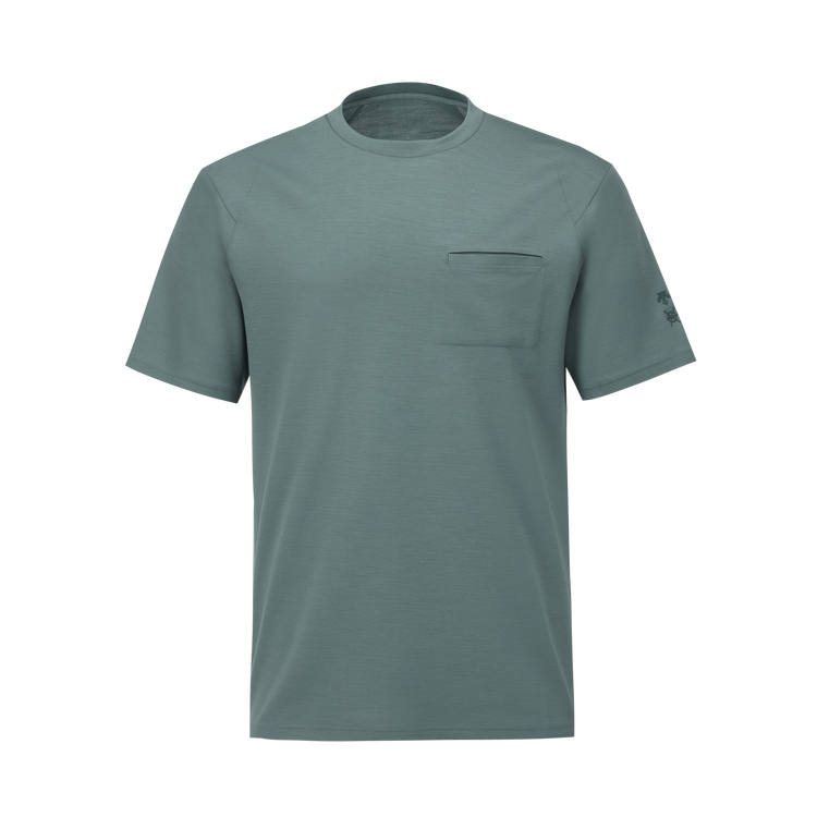DESCENTE DUALIS T Shirts Men's Crew Neck