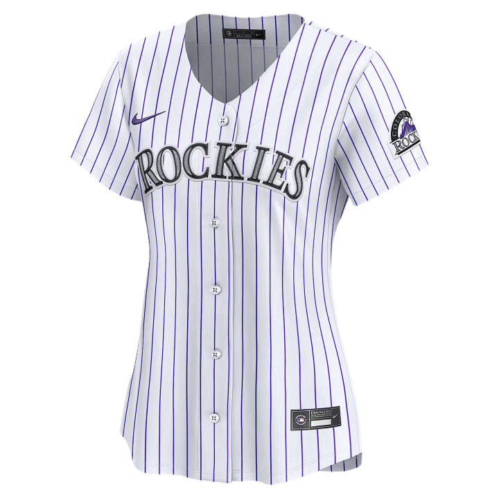 Nike Nike Dri FIT ADV Baseball Jerseys Women's White V Neck Moderate