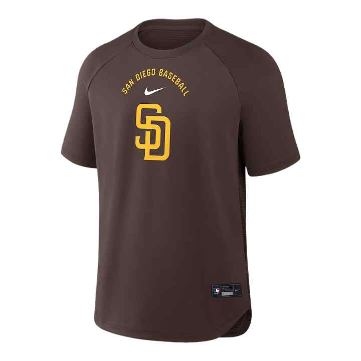 Nike Nike San Diego Padres Sportswear Men's Brown Crew Neck Moderate