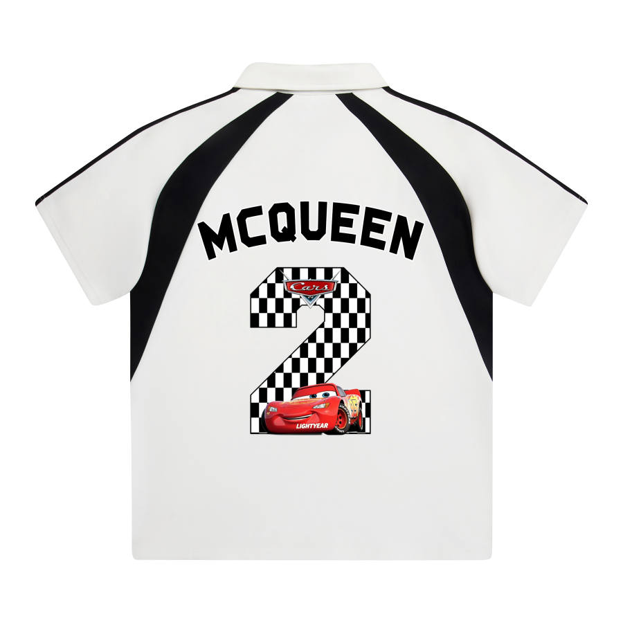 Disney Polo Shirts Unisex Polo Collar Moderate Straight Fit