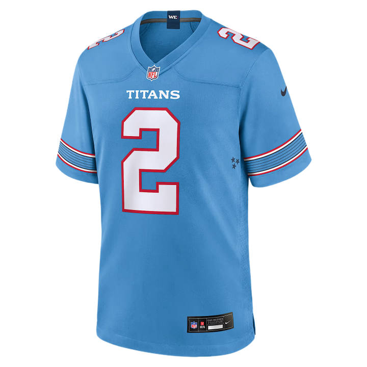 Nike Nike Rugby Jerseys Men's Light Blue V Neck Moderate