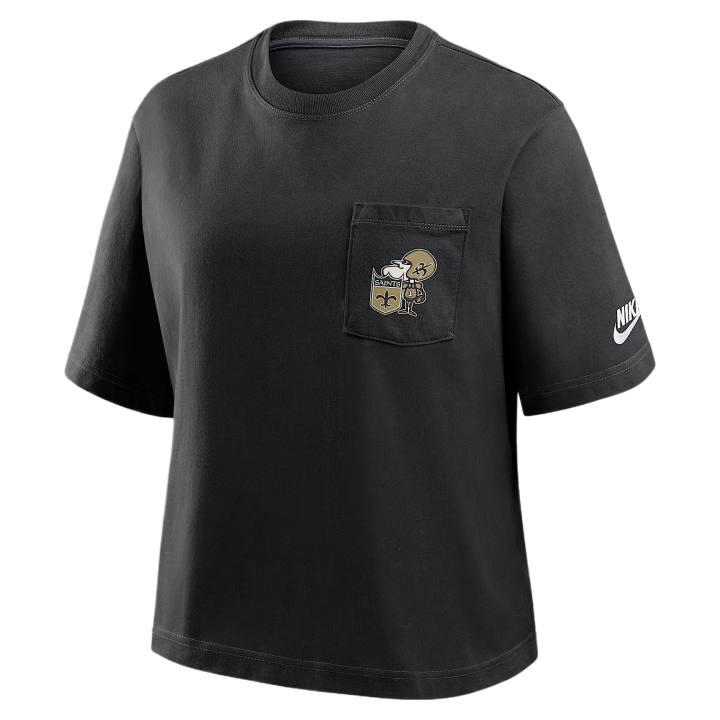 Nike Nike T Shirts Women's Black Crew Neck Moderate