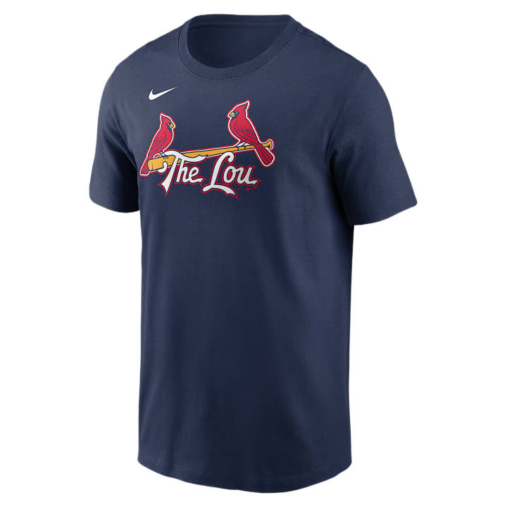 Nike Nike X MLB T Shirts Men's Marine Blue Crew Neck Moderate
