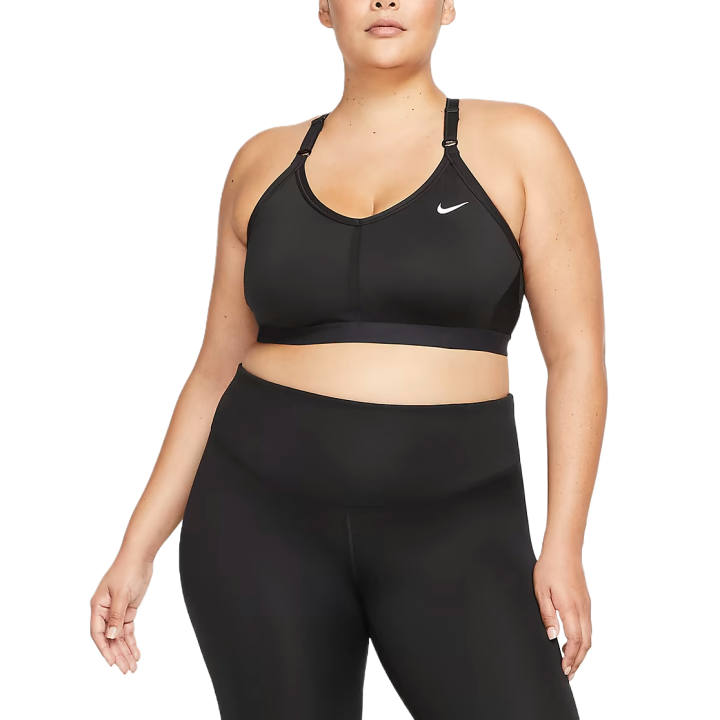 Nike Nike Sports Underwear Women's Black/Black/Black/White V Neck Moderate