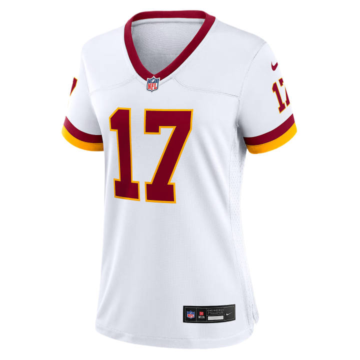 Nike Nike NFL Rugby Jerseys Women's White V Neck Moderate
