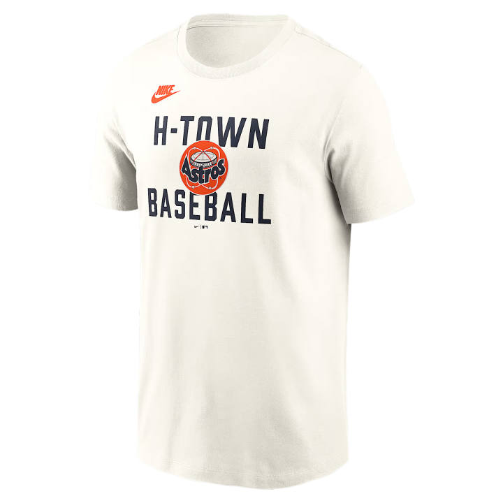 Nike Nike T Shirts Men's Cream Crew Neck Moderate
