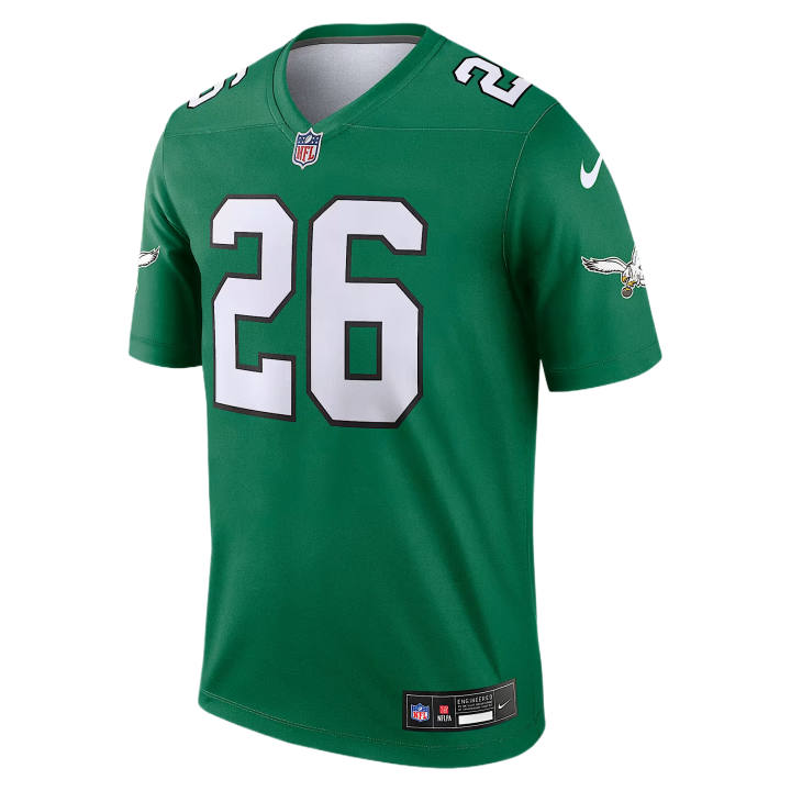 Nike Nike NFL Rugby Jerseys Men's Kelly Green V Neck Moderate