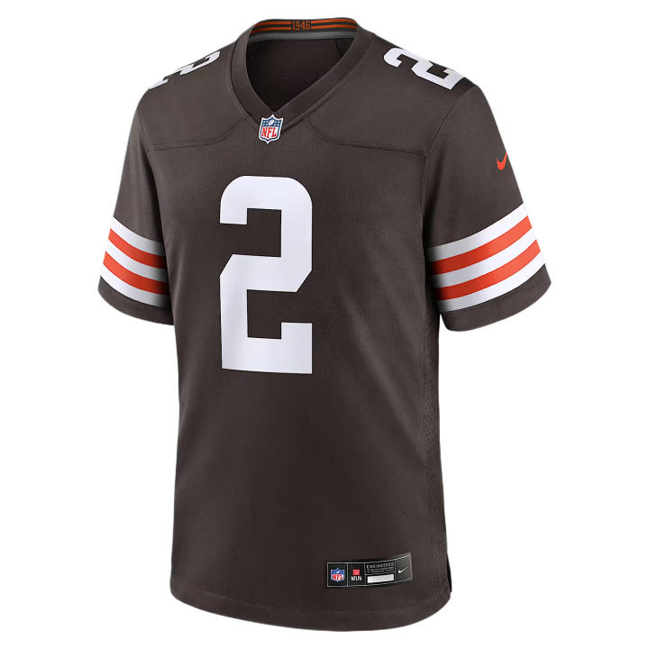 Nike Nike Rugby Jerseys Men's Brown V Neck Moderate