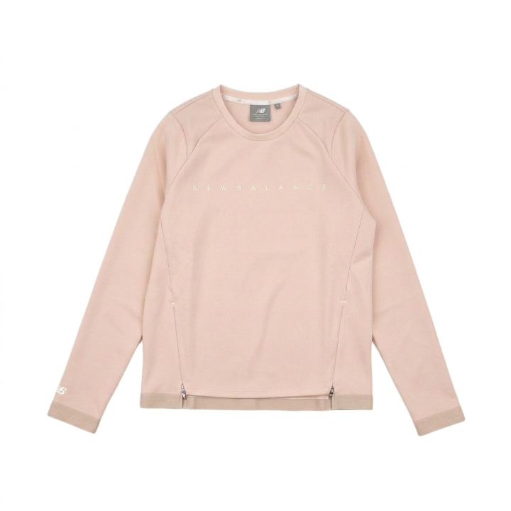 New Balance New Balance Sweatshirts Women's Pink Crew Neck Moderate