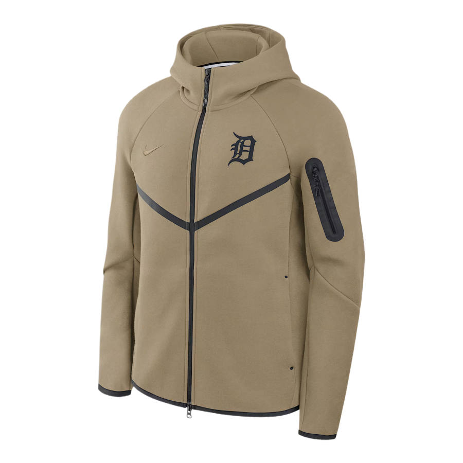Nike Nike Jackets Men's Unisex Olive Green/Black Hooded Non Detachable Moderate Other
