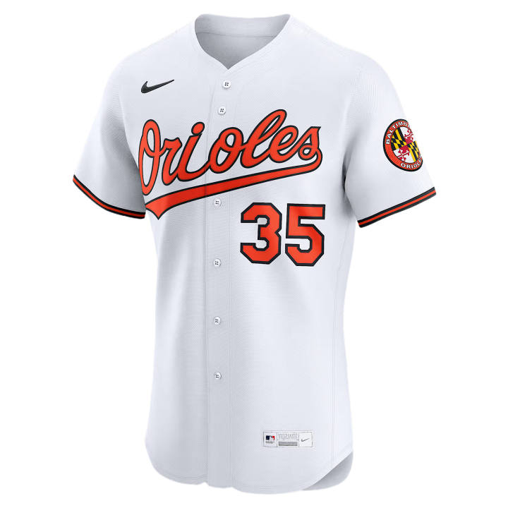 Nike Nike Baltimore Orioles Sportswear Men's White V Neck Moderate