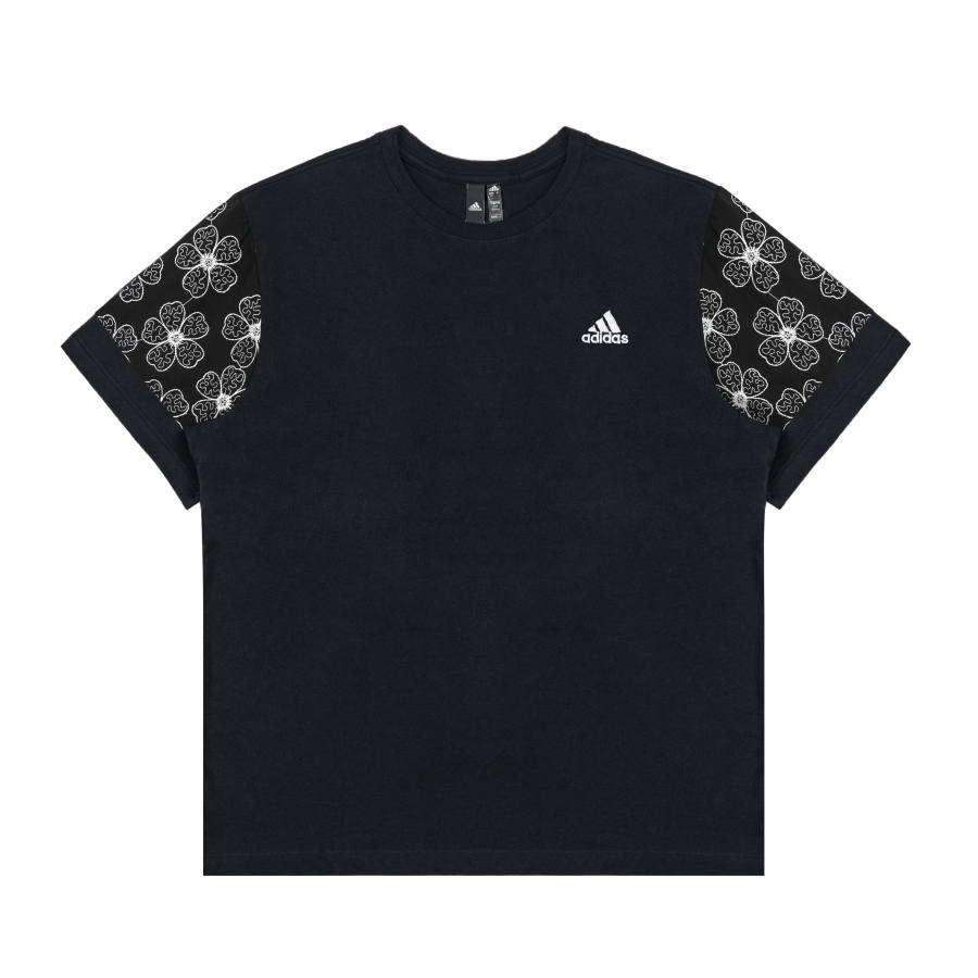 Adidas Adidas MUST HAVES T Shirts Unisex Black Crew Neck Moderate Straight Fit