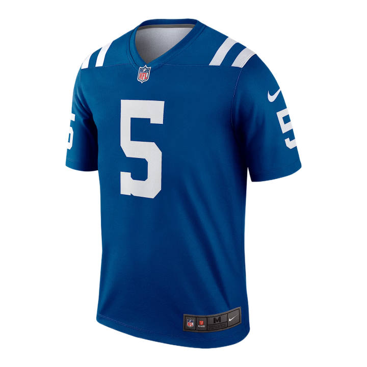 Nike Nike NFL Rugby Jerseys Men's Royal V Neck Moderate