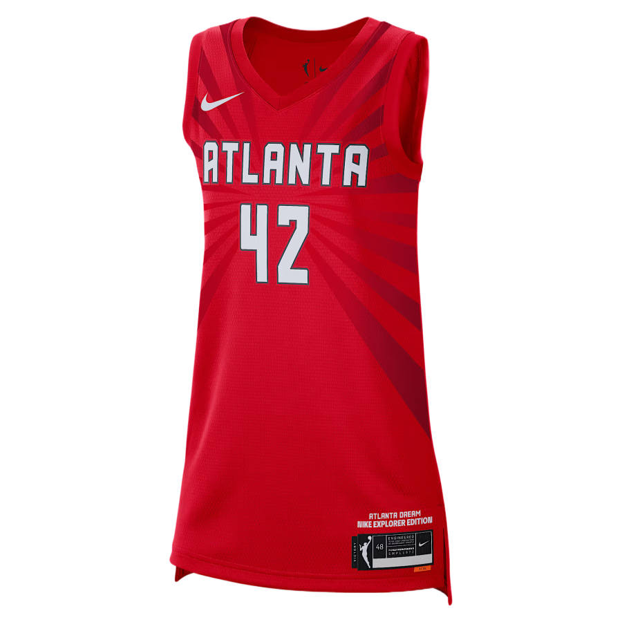 Nike Nike WNBA Basketball Jerseys Women's University Red V Neck Moderate