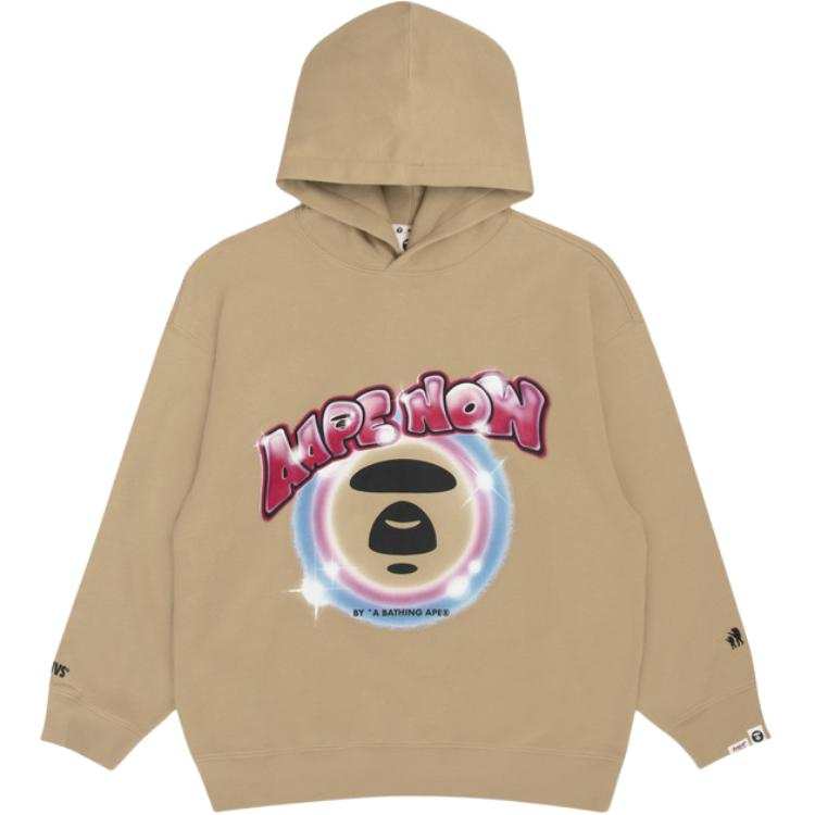 Aape Sweatshirts Women's Hooded Non Detachable Thin