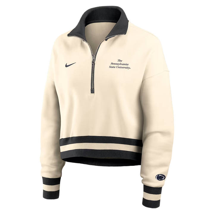 Nike Nike Sweatshirts Women's Tan/Beige Lapel Moderate