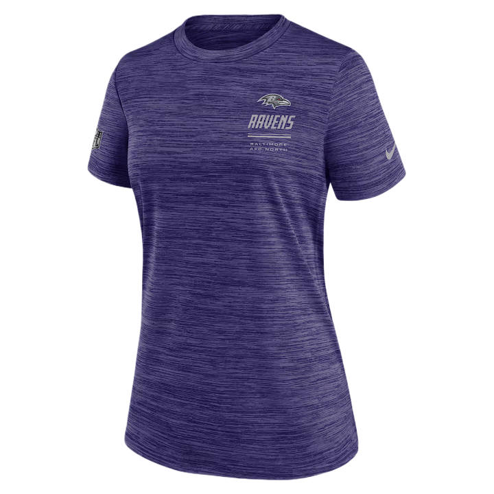 Nike Nike T Shirts Women's Purple Crew Neck Moderate