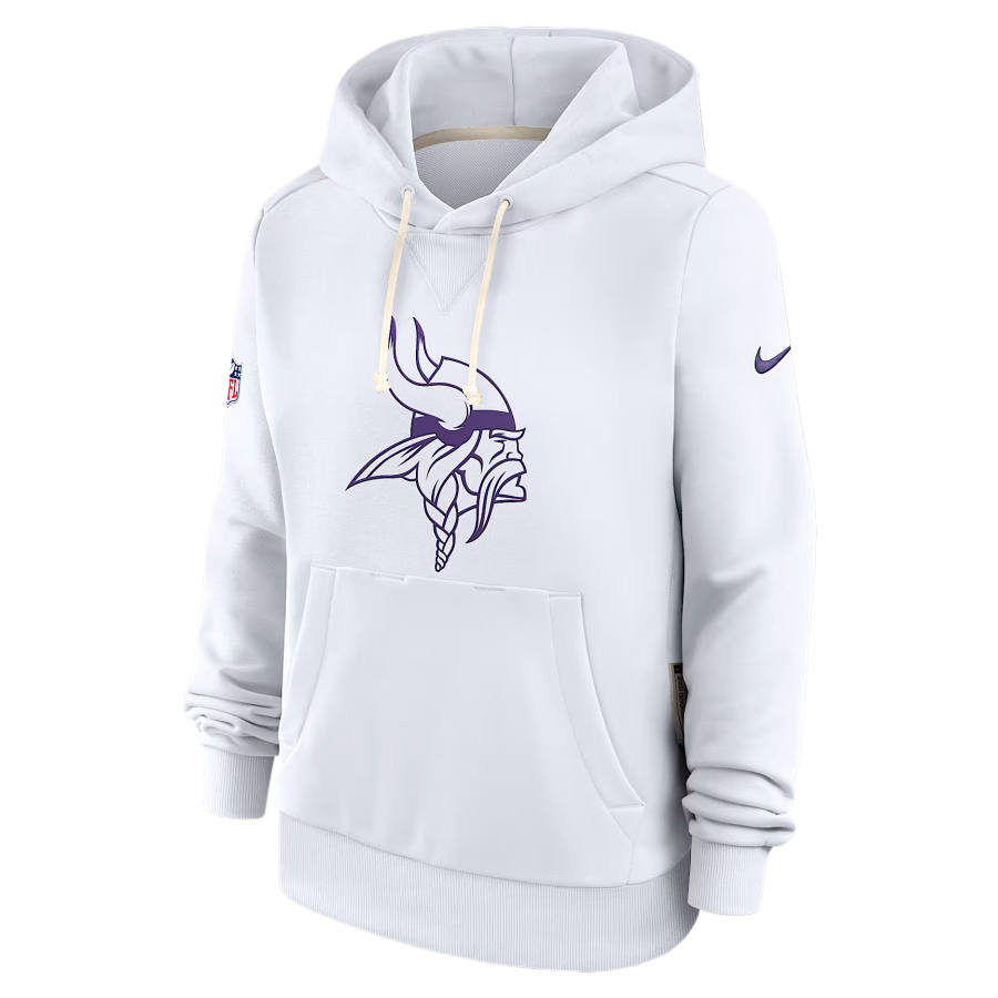 Nike Nike Sweatshirts Women's White Hooded Non Detachable Moderate