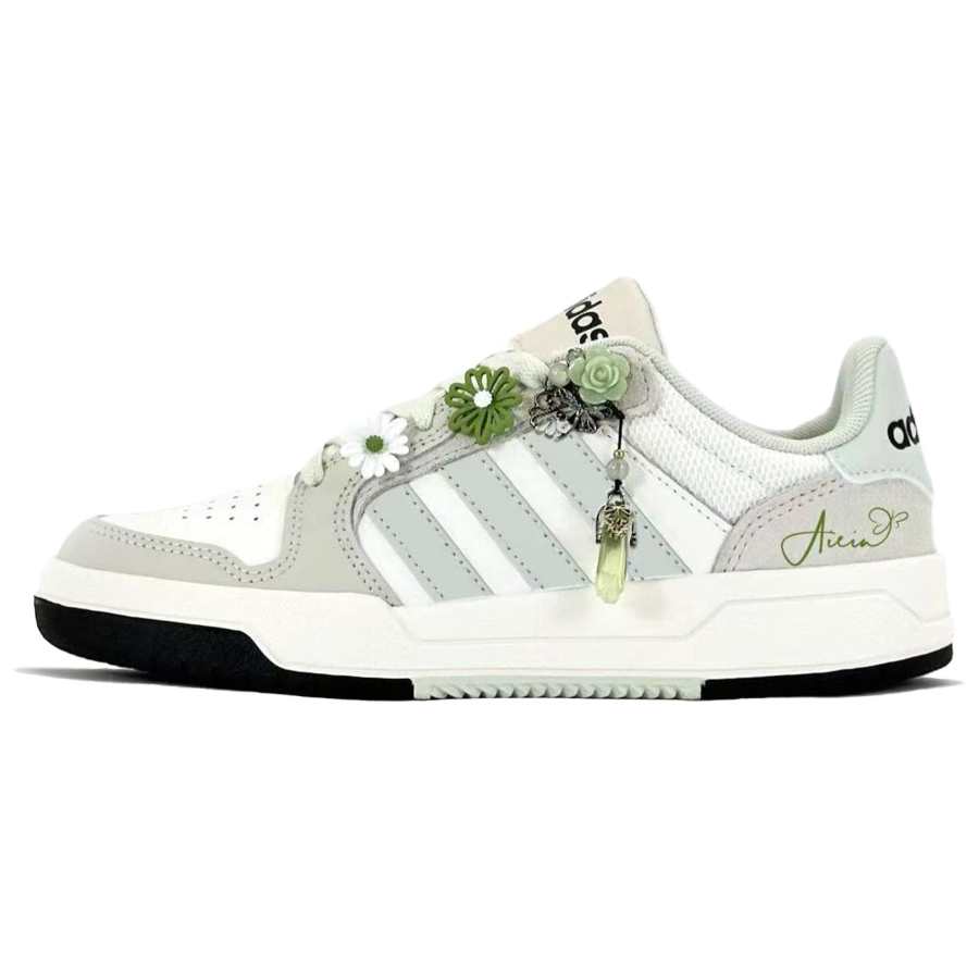Adidas Adidas ENTRAP Skateboard Shoes Unisex Low Top White Blue