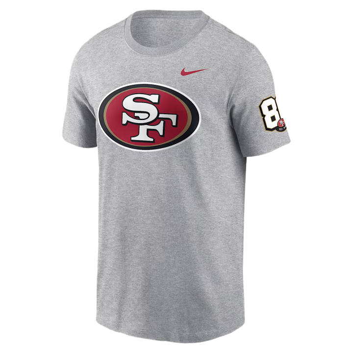 Nike Nike T Shirts Men's Dark Gray Heather Crew Neck Moderate