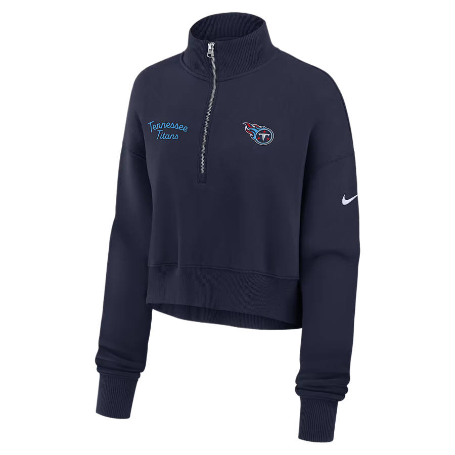 Nike Nike NFL T Shirts Women's Marine Blue Stand Collar Moderate