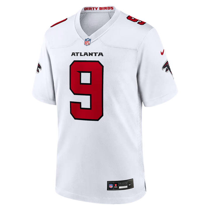 Nike Nike NFL Rugby Jerseys Men's White V Neck Moderate