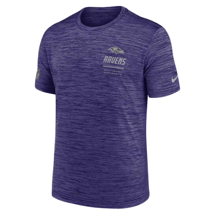 Nike Nike T Shirts Men's Purple Crew Neck Moderate