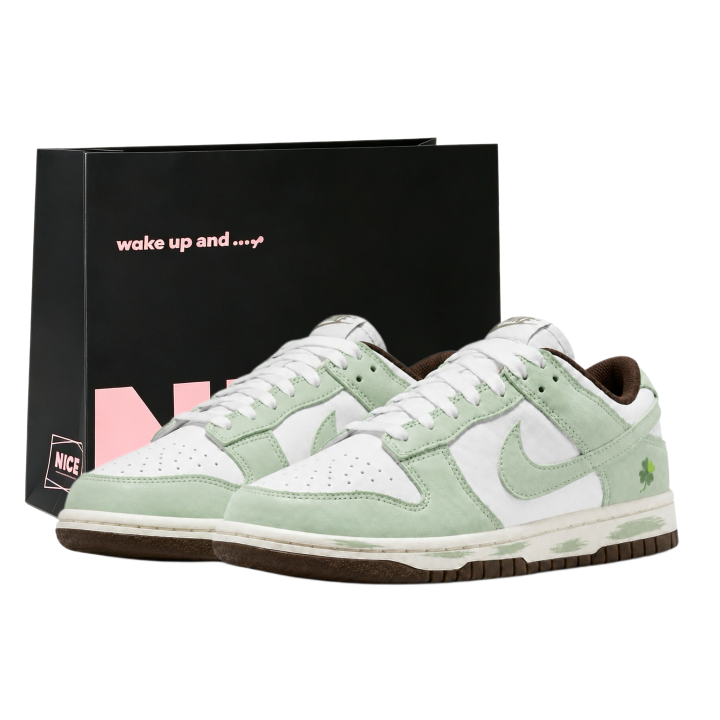 Nike Nike Dunk Skateboard Shoes Women's Low Top Grass Green