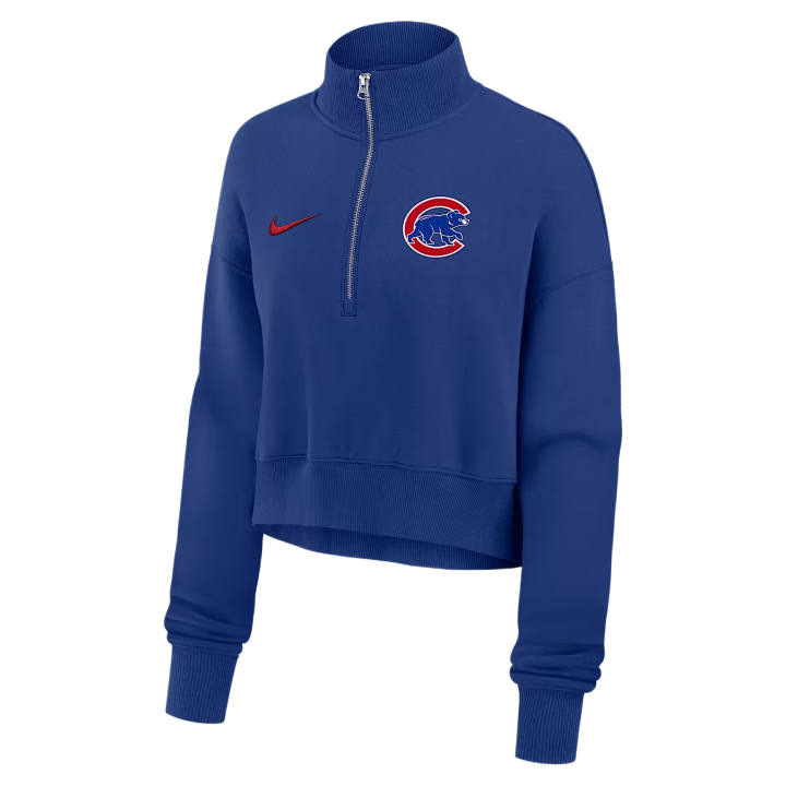 Nike Nike X MLB Baseball Jerseys Women's Sprint Blue Stand Collar Moderate