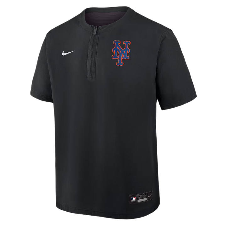Nike Nike New York Mets T Shirts Men's Black Crew Neck Moderate