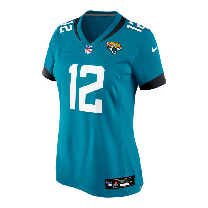 Nike Nike NFL Rugby Jerseys Women's Turquoise V Neck Moderate