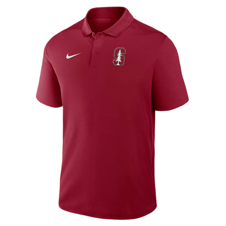 Nike Nike Dri Fit Polo Shirts Men's Dark Red Polo Collar Moderate