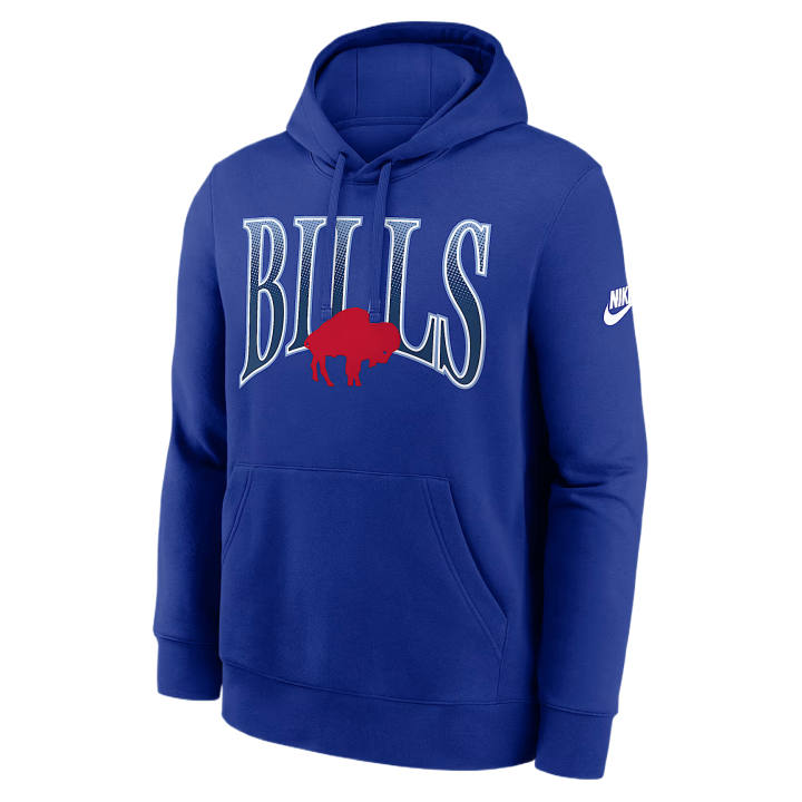 Nike Nike NFL Sweatshirts Men's Royal Hooded Non Detachable Moderate