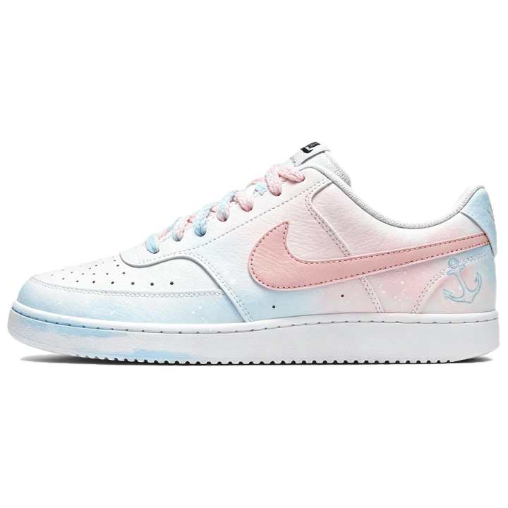Nike Nike Court Vision 1 Skateboard Shoes Unisex Low Top Pink